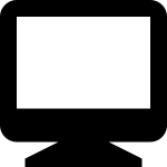 Computer Desktop SVG Icon